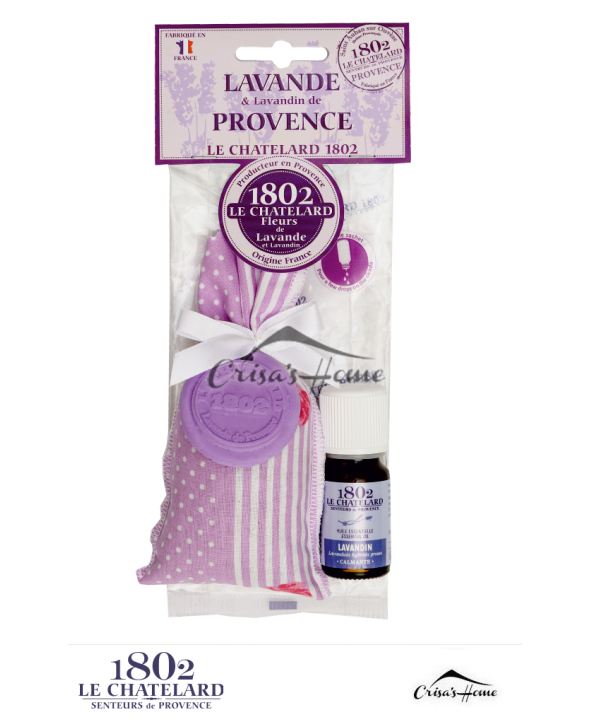 Set saculet Lavanda si Levantica si ulei esental 05LBNV